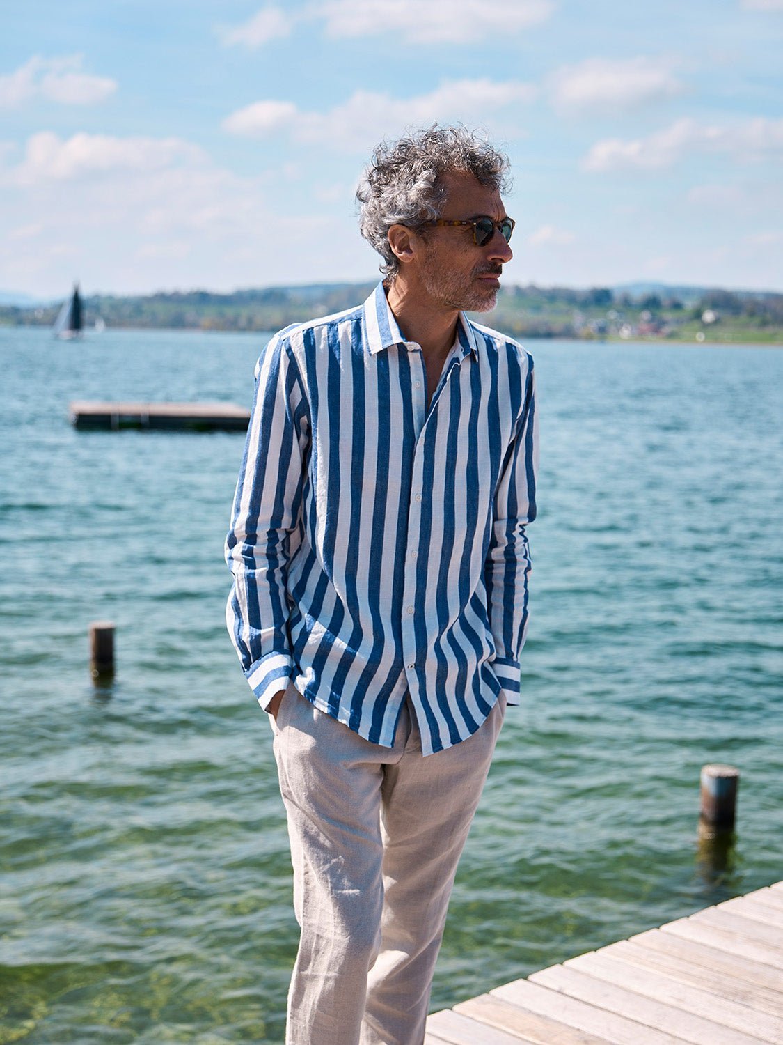 Blue Linen Summer.
