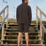 Shorts Linen Ilha Navy