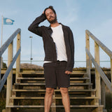 Shorts Linen Ilha Navy
