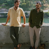 Trousers Linen Ilha Desert