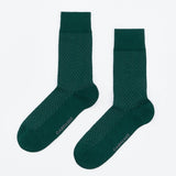 Classy Socks Herringbone Moss