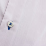 Dress Shirt Rose Contrast Blue Check