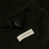 Anzug Casca Sakko Cord Olive