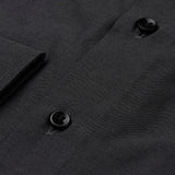 carpasus sustainable organic cotton dress shirt dark grey. Nachhaltiges Carpasus Businesshemd aus Bio Baumwolle in Dunkelgrau