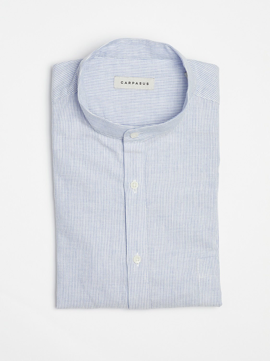 carpasus sustainable organic cotton shirt marzili blue white. Nachhaltiges Carpasus Hemd Marzili Blau Weiss aus Bio Baumwolle