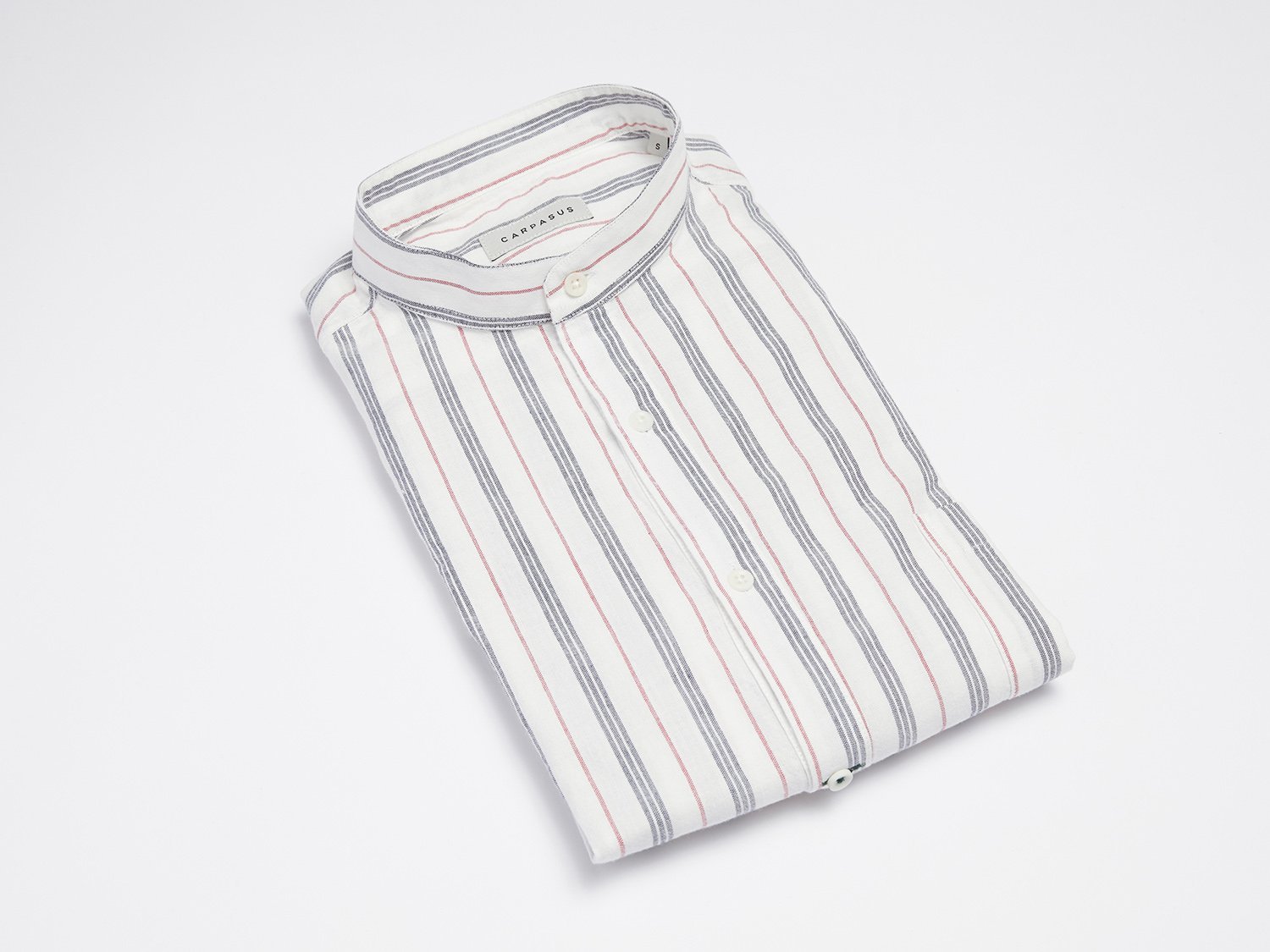 carpasus sustainable organic cotton shirt marzili tricolor blue white red. Nachhaltiges Carpasus Hemd Marzili Tricolor Blau Weiss Rot aus Bio Baumwolle