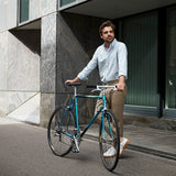 carpasus sustainable organic cotton shirt bernina blue. Nachhaltiges Carpasus Hemd Bernina Blau aus Bio Baumwolle