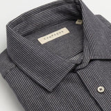 carpasus sustainable organic cotton flanell shirt betual grey. Nachhaltiges Carpasus Flanell Hemd Betual Grau aus Bio Baumwolle