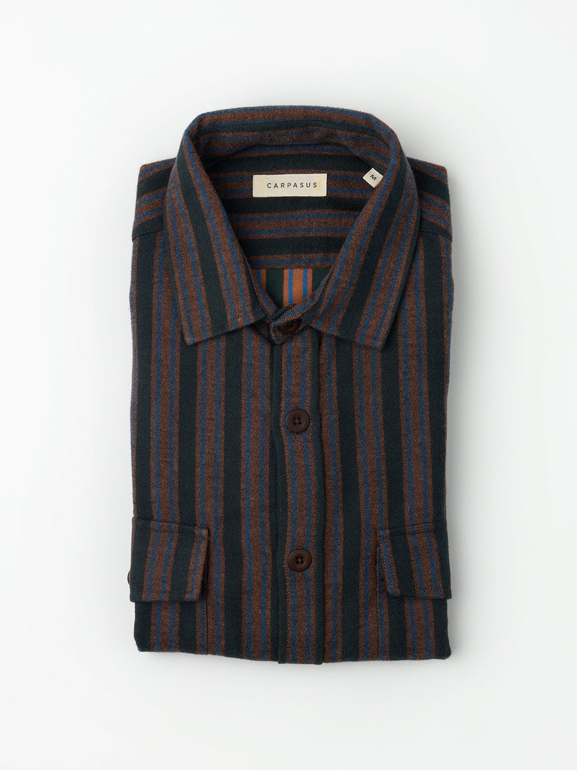 carpasus sustainable organic cotton flanell shirt quercus flor. Nachhaltiges Carpasus Flanell Hemd Quercus Flor aus Bio Baumwolle