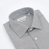 carpasus sustainable organic cotton tailor-made shirt black yellow check. Nachhaltiges Carpasus Masshemd aus Bio Baumwolle in Karo Schwarz Gelb