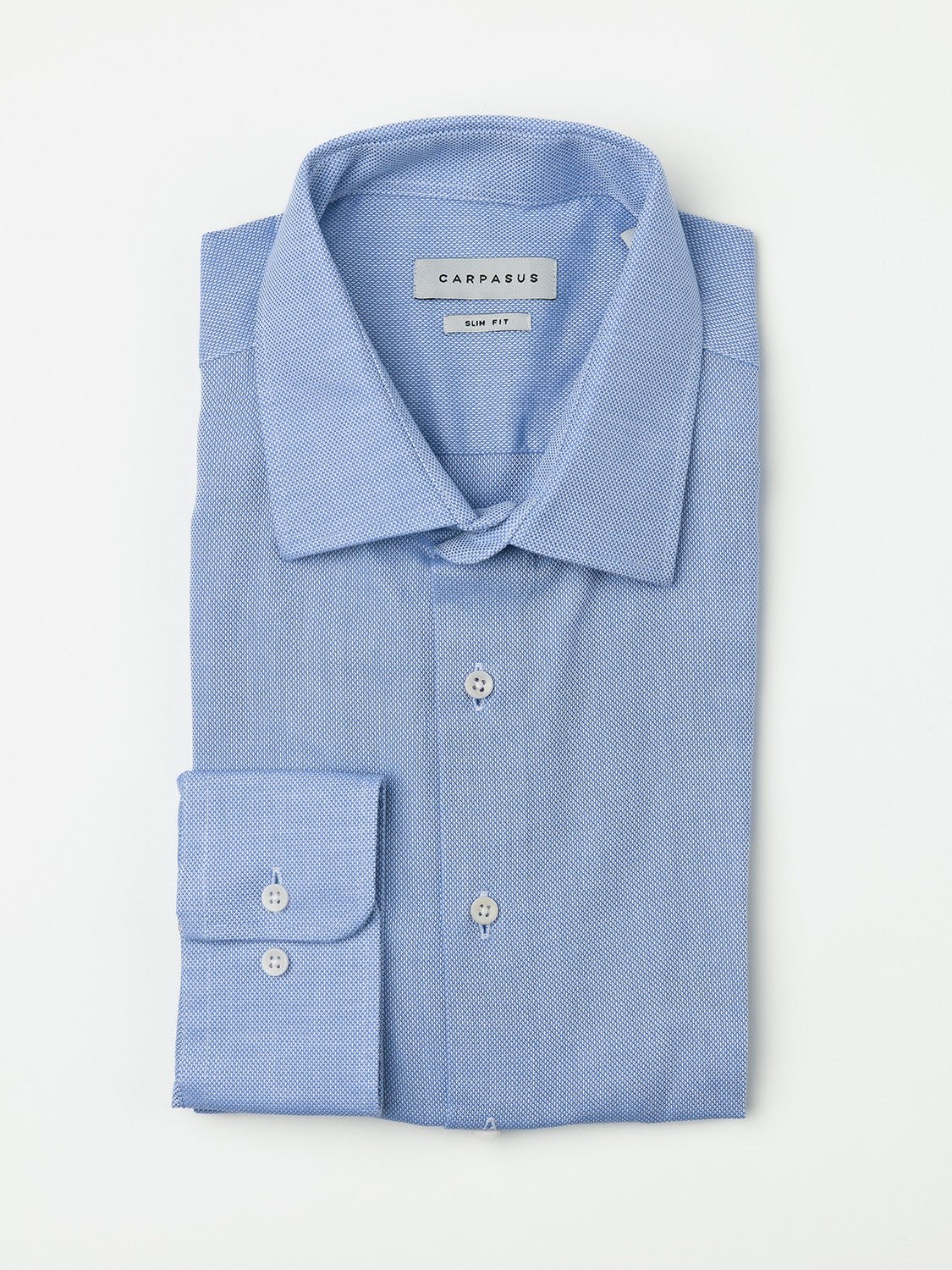 Tailor-made easy CPB Dress Shirt Porto Blue