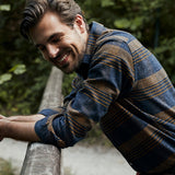 Flanellhemd Ursido Navy