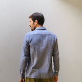 Flannel Shirt Neve Navy