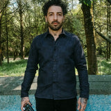 Flannel Shirt Sambiti Marine