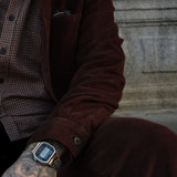 Cord Overshirt Urso Chestnut
