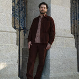 Cord Overshirt Urso Chestnut