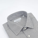 Business Hemd Karo Schwarz/Gelb