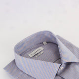 Dress Shirt Check Blue/Orange