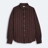 Leinenhemd Lugano Burgundy