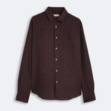 Linen Shirt Verzasca Burgundy