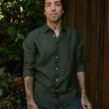 Linen Shirt Verzasca Forest