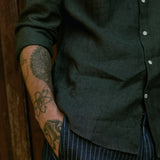 Linen Shirt Verzasca Forest