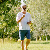 Leinenhemd Kurzarm Maloja Weiss