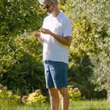 Leinenhemd Kurzarm Maloja Weiss