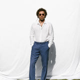 Leinenhemd Verzasca Weiss