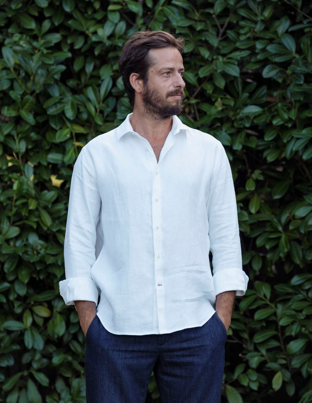 Linen Shirt Verzasca White