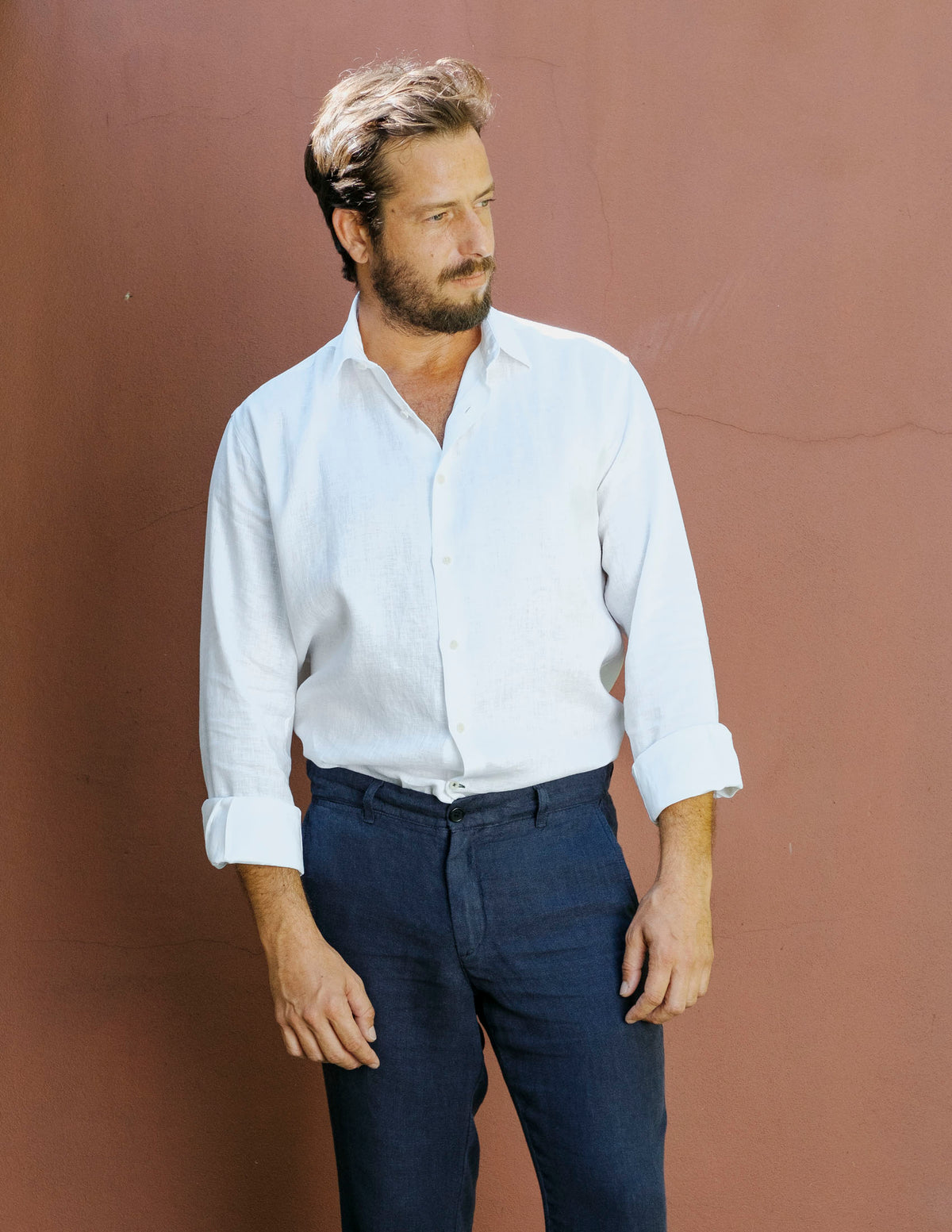 Linen Shirt Verzasca White