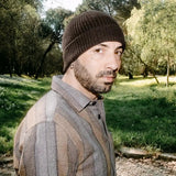 Wool Beanie Rapos Brown