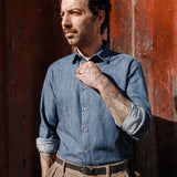 Denim Shirt Lago Navy