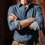 Denim Shirt Lago Navy