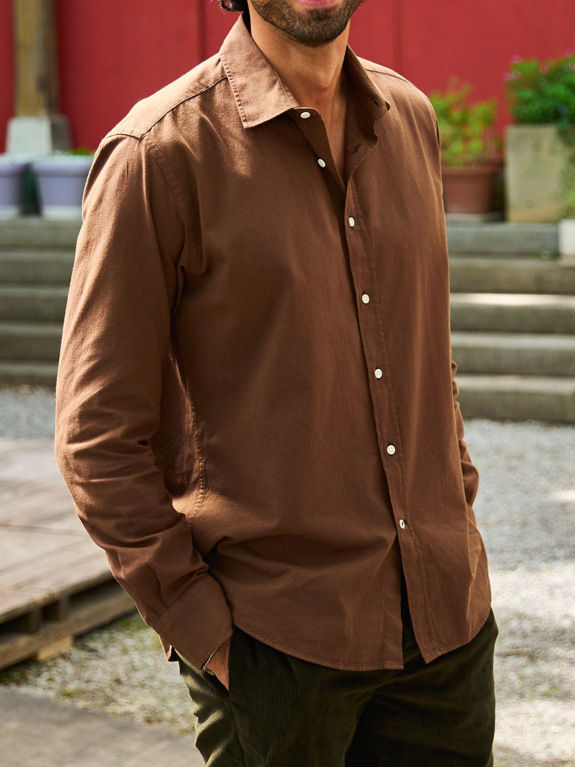 Casual Shirt Campo Brown