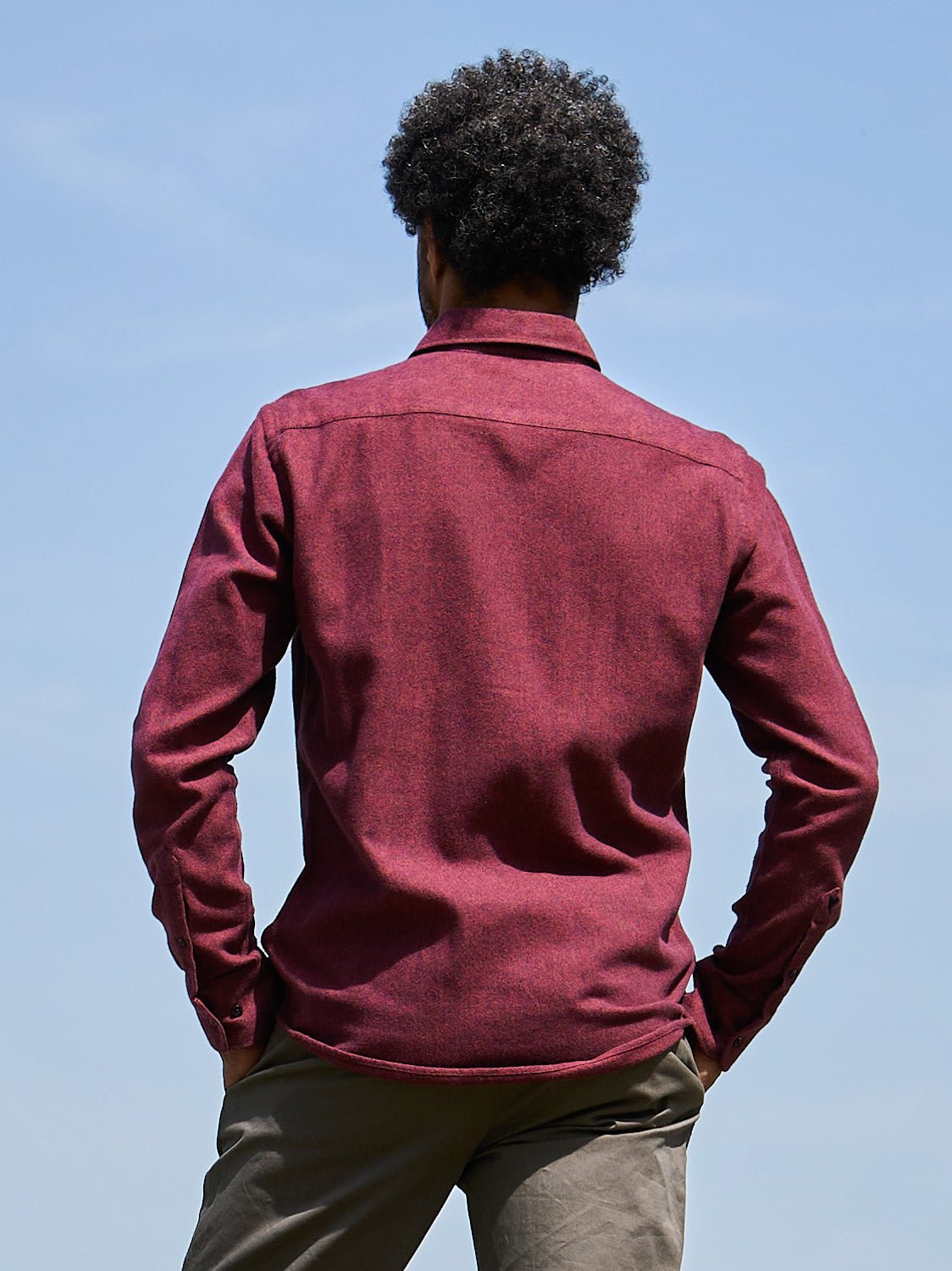 Flannel Shirt Floco Bordeaux