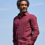 Flannel Shirt Floco Bordeaux