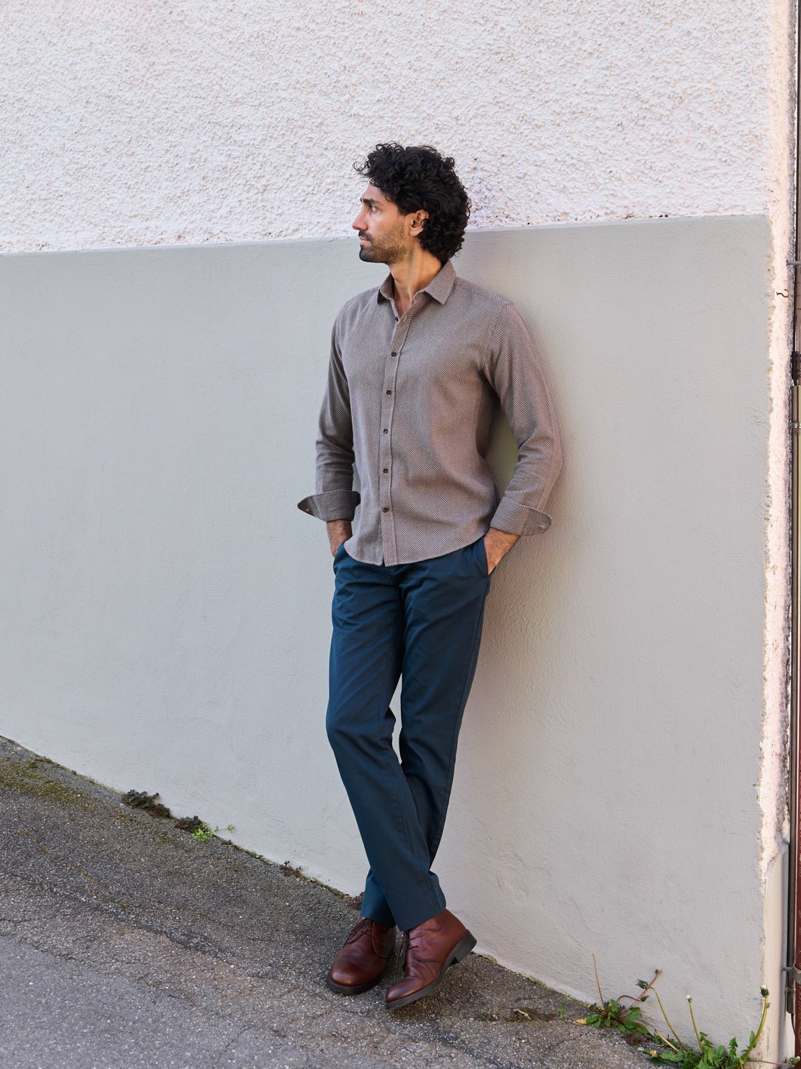 Trousers Chino Terra Navy