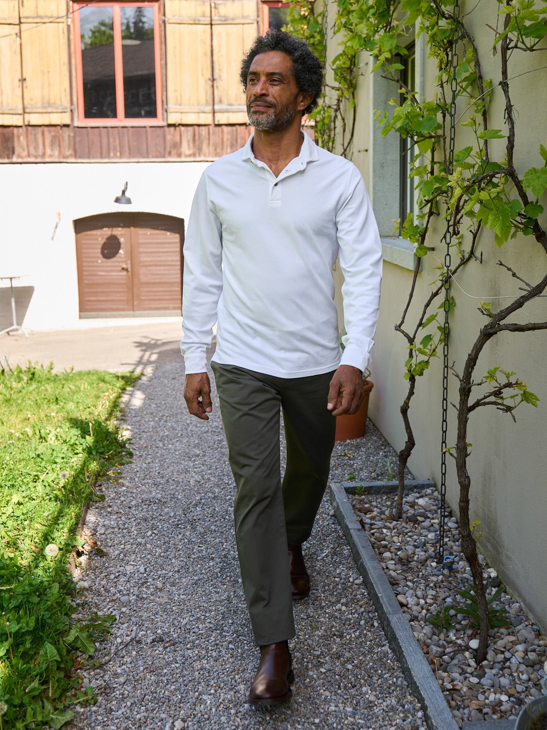 Trousers Chino Terra Olive