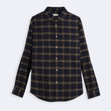 Flannel Shirt Castanio Check Marine