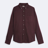 Flannel Shirt Populus Bordeaux