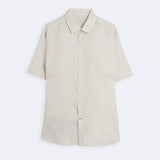 Linen Shirt Short Lido Nature