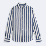 Linen Shirt Maggia Navy