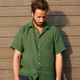 Linen Shirt Praia Green