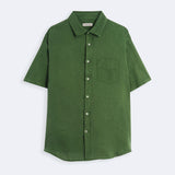 Linen Shirt Praia Green