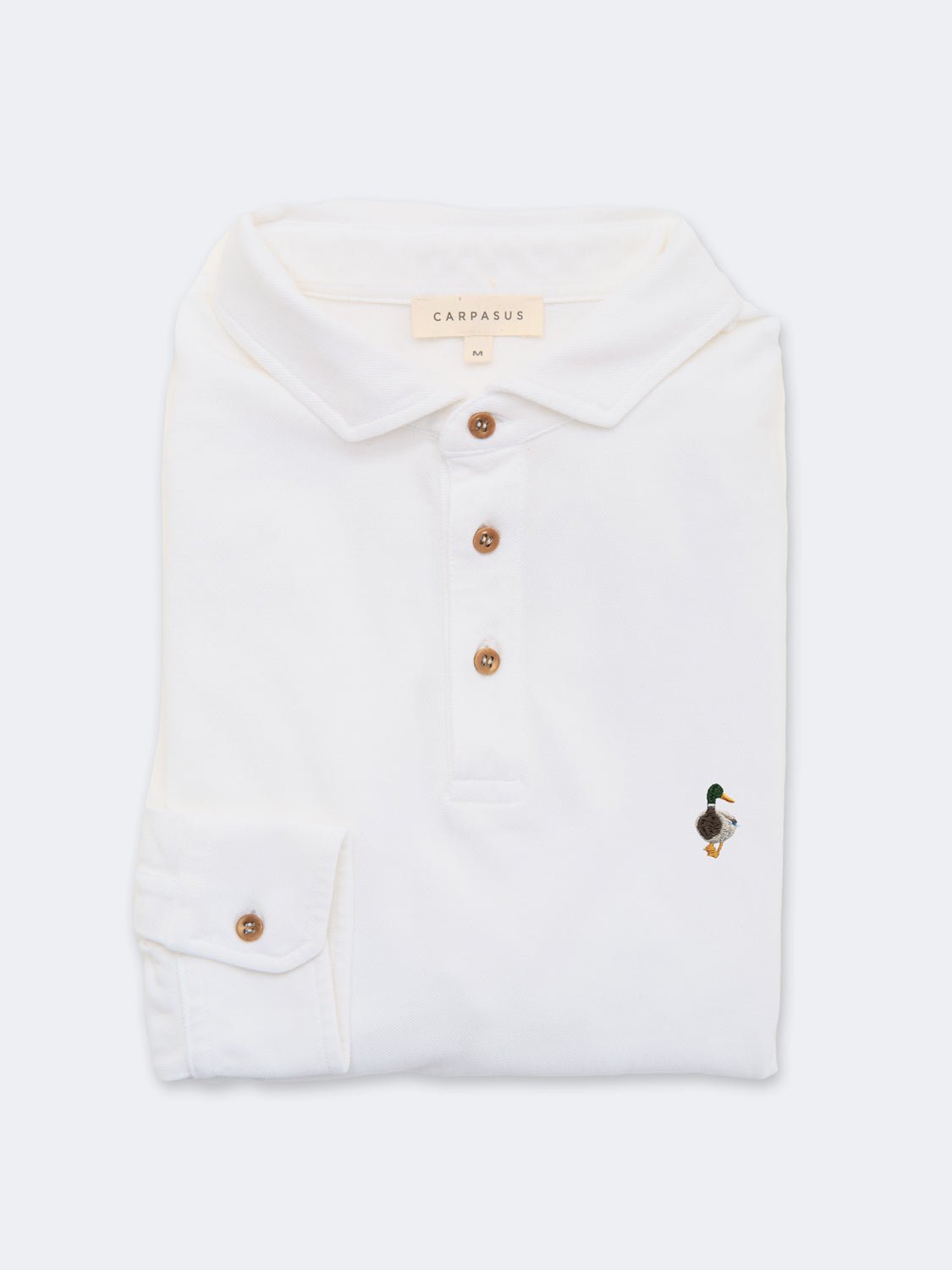 Mallard Duck Edition: Polo Cavalo Long White