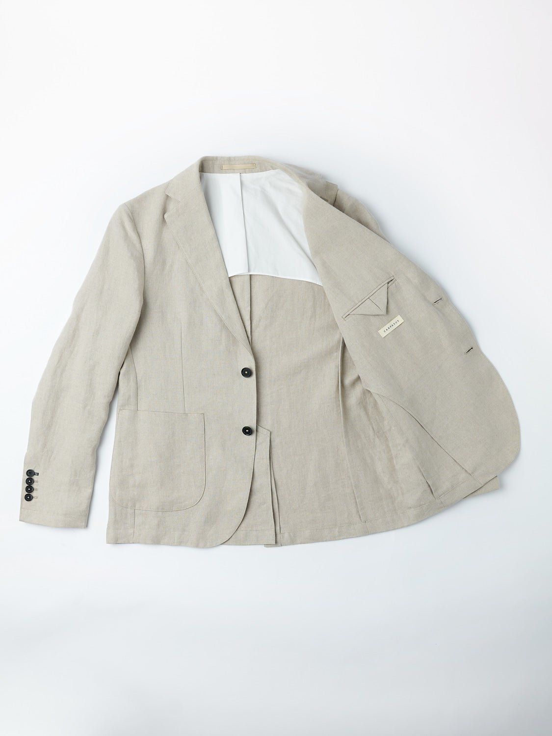 Suit Casca Jacket Linen Beige