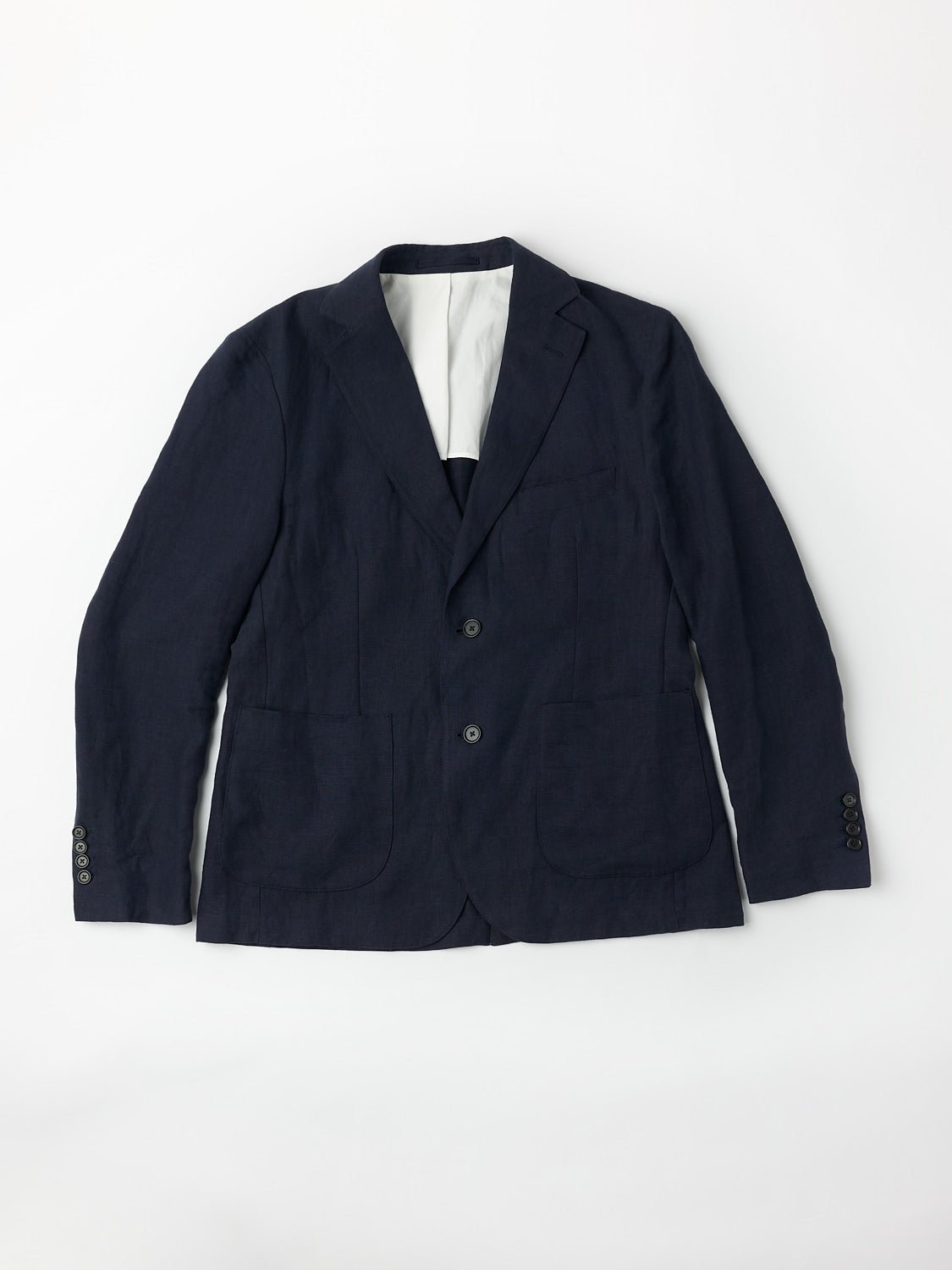 Suit Casca Jacket Linen Navy