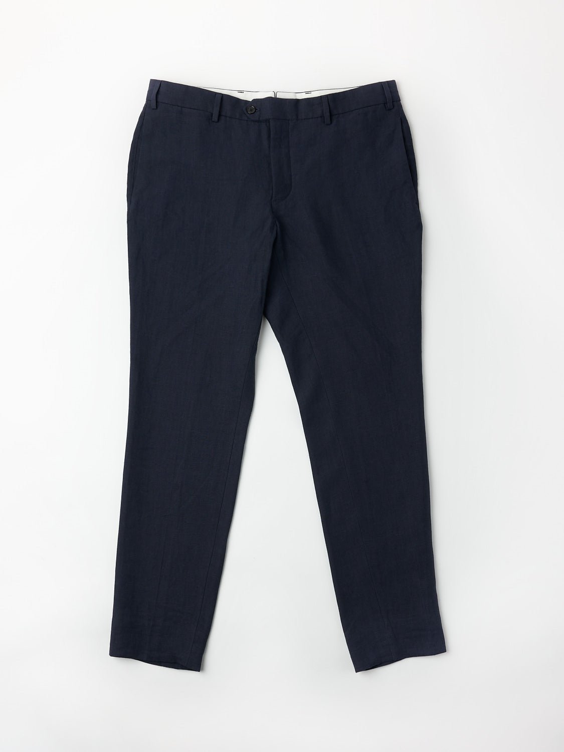 Suit Casca Trousers Linen Navy