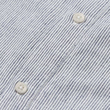 carpasus sustainable organic cotton shirt marzili stripes navy white. Nachhaltiges Carpasus Hemd Marzili Streifen Navy Weiss aus Bio Baumwolle 